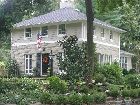 Charming Country Colonial ! Center Entry Opens To Beautiful Lr W/Fpl. & Window Wall Overlooking Professionally Landscaped Private Property & Fdr. Modern Kitchen Leads To Spacious Family Rm. New Mud Room And New Full Bth. 2nd Flr. Offers Mbr + 3 Additional Br's And New Full Bth. New Windows, Cac.  Beach & Mooring Rights.