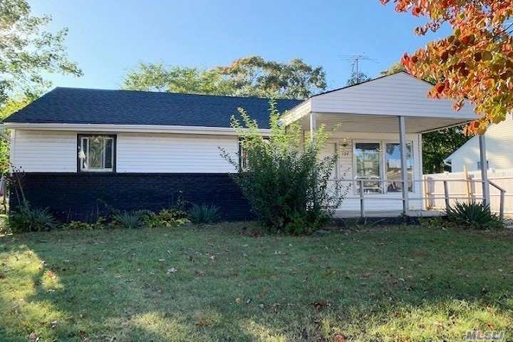 Home Sweet Home! Perfect opportunity for homeownership. 3 bedroom ranch with enclosed porch on the back of house perfect for a family room. Detached 1 car garage. Close to train station and highways. Low taxes.