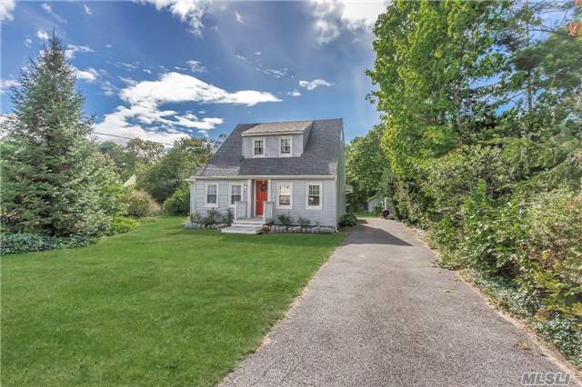 Beautifully Maintained Expanded Cape With Updated Roof, Siding, Windows, Large Rooms, Full Basement With Ose, Gorgeous Perennial Garden, 100X200 Property With Detached 1 Car Garage.