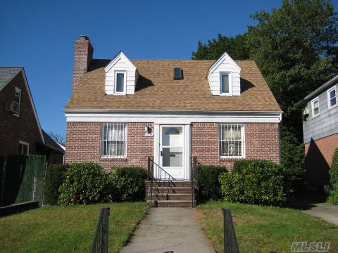 Charming Gross Morton Cape, Beamed Ceiling In Living Room. Fire Place. Renovated Within 5 Years: Roof, Skylights, Basement, Baths, Windows, Water Heater And Gas Burner. Close To Shops, Transportation, Union Turnpike. Oversize Lot.