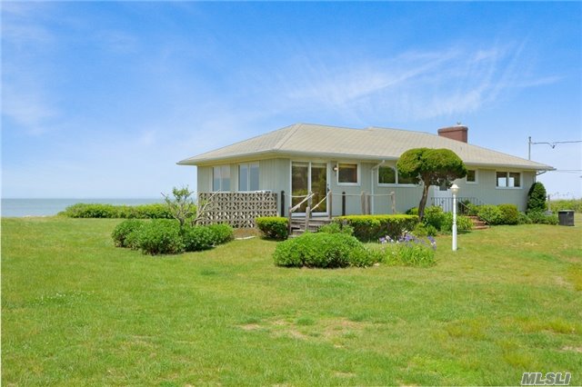 Classic North Fork Beach House. No Bluff 105 Ft Of Water Front With Rock Revetment On Hashamomuck Cove. 2 Bed 1 Bath With Large Deck Overlooking Long Island Sound. Get In Now And Enjoy Your Own Private Beach.