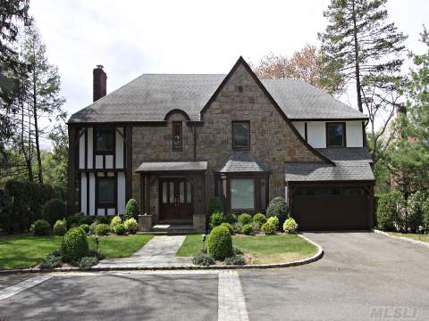 Majestic Tudor Home Rebuilt In 2001 W/Prof. Landcaped Property & Circular Drive. Custom Gourmet Kit W/State Of The Art Appliances (2 Of Everything). Alarm Sys, Central Vac, Automated Sprinkler Sys, Surround Sound Sys, Hdwd Flrs. Close To All. *Taxes Do Not Reflect Star Exemption Of $683.86**