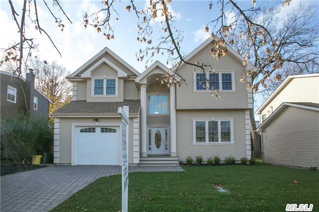 Brand New Construction! New Hardwood Floors Throughout, New Designer Gourmet Kitchen With Granite Countertops And Beautiful Sleek Cabinets, 4 Bedroom, 2.5 Bath In A Perfect Location. Syosset Schools. Must See!