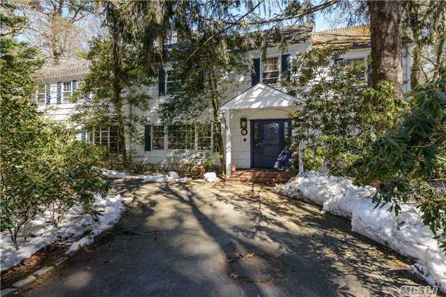 This Large Colonial Is Set 2 Flat Usable Acres.Plans Available For Pool And Tennis.9 Bedrooms, 6.55 Baths, 3 Fireplaces.Updated Kitchen.Master On The First Floor W/Fpl.8 Additional Bedrooms Upstairs.Walk Up Attic.