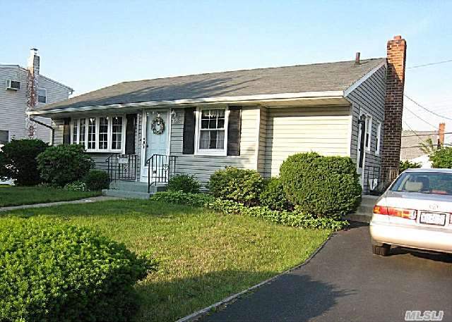 Desired Newbridge Rd Locale Near Schools & Churches. Newly Sided Colonial Rancher! Lovingly Cared For With Polished Wood Floors Throughout. Note 3rd Brm Walls Opened & Sliders Out To Relaxing Wood Deck. (Could Convert Back To 3 Br.) Cabinet Lined Eat-In-Kitchen With Gas Cooking! Full Basement For Family Fun. Well Kept Home!