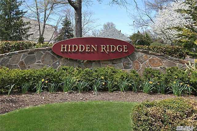 Beautifully Updated Ridge Model With Hard To Find Garage. Gorgeous EIK, Wood Cabinets, Stainless Steel Appliances.Kitchen Bay Windows Overlook the Maintenance Free Deck Spacious Ridge Model 3 Bedrooms And office On The Upper Level.Updated Baths Pretty Wood Floors. And Of Course Pool , Tennis Courts Clubhouse and Playground. Condo Living At Its Finest  Willets Elem South Woods Middle