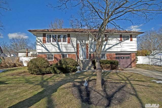 Wide Line Hi Ranch,  West Islip Schools. Home Features 4 Bedrooms,  2 Full Baths. Large Fenced In Yard!