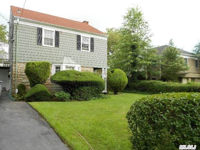 3 Bedroom Side Hall Colonial On A Quiet & Desirable Street In Cedarhurst. Lr W/Fireplace,  Formal Dining Room,  Eik,  Large & Wonderful Den. Terrace Outside Of Bedroom & Attic Are Just Waiting To Be Expanded. Fabulous Backyard On Oversized Property. Possibilities Are Endless. Prime Location