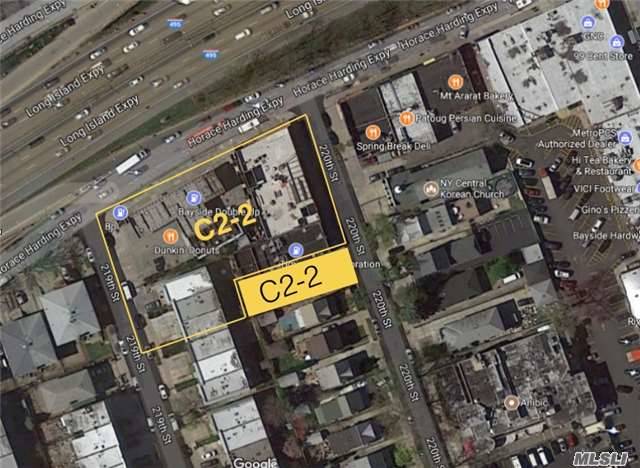 Rare Opportunity!!! Home Sits On A R4 Commercial Overlay Lot C2-2, Floor Area Ratio: 0.46, Max. Allowable Residential Far: 0.9, Max. Allowable Facility Far: 2. Prime Location Of Bayside; One Block Away From Lie, Shops, Restaurants Etc. Up To 3 Car Parking Driveway.