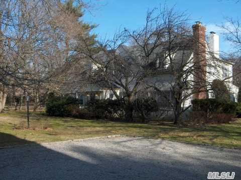 Former Carriage House To Auchincloss Estate. Separate Office In 'Silo'. 12 Ft Ceil. In Lr.,  Brk. Flrs,  Brk. Wall Fpl. Perfect For Unique,  Antique Interested Buyer Or Total Renovation. East Hills Park. Rare Find.