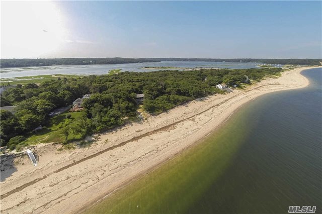 Incredible Waterfront Opportunity - Direct Access To Beach On The Long Island Sound With 100 Feet Of Beach And Water Frontage. Magnificent Sunsets And Panoramic Views Of The Long Island Sound Make This The Ideal Spot For Year-Round Living Or A Summertime Escape. Endless Possibilities To Make This Your Very Own Dreamhouse On The Beach!