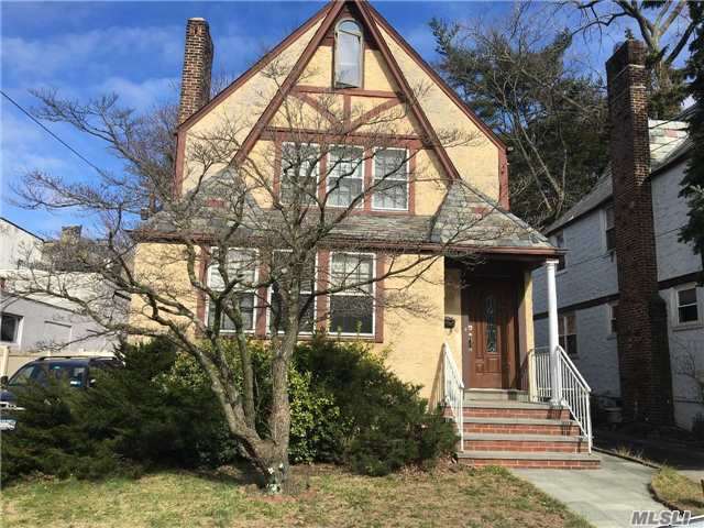 Beautiful Colonial 3 Bedrooms, 1 1/2 Bathroom, Finished Basement, Finished Attic, Large Kitchen, Formal Dining Room, Living Room With Fireplace, Sliding Door Access To Deck, Garage, 1 Block From Northern Blvd., Great Neck South School District, Close To Highway, Shopping, And Public Transportation