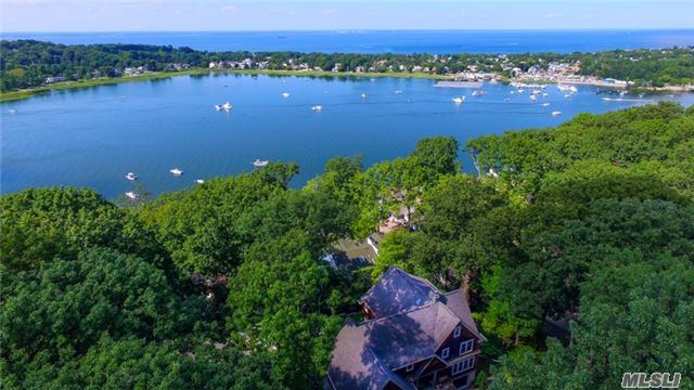 Exquisitely Rebuilt In 2004, This 5 Brms, 4 Baths Mill Neck Home Is Warm & Inviting. The Fine Quality Workmanship Offers Great Entertaining Rooms With Amazing Water Views Of Mill Neck Bay & Connecticut. Beautiful Landscaped Grounds. Private Beach And Mooring Rights.