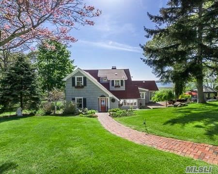 This Gracious And Timeless Sanctuary With Great Elevation Is Nestled On Three Gently Sloping Acres To 259 Feet Of Pristine Beachfront On Horse Shoe Cove One Of Nassau Point's Most Exclusive Bayfront Locations. The Serene Setting Of Bantam Farm Built In 1920 Is Unrivaled In Charm And Tranquility.A Truly Enchanting, Romantic And Secluded Seaside Enclave