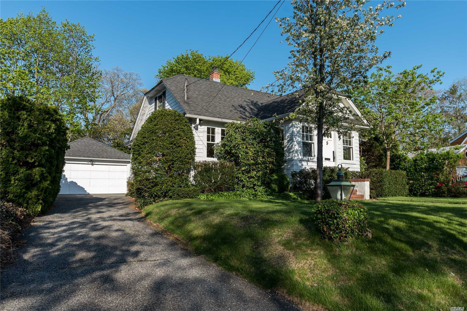 Charming, Mint Condition, 3 Bedroom Cape With 2 Full Baths On A Picturesque Block In Brightwater Village. Boast Hardwood Floors, Central Air, Gas Cooking, Full Basement For Storage And A Large 2 Car Detached Garage. This Wil Not Last.