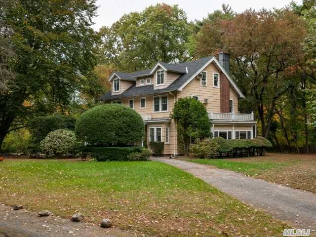 Welcome To Copper Beech Manor - With A Wonderful Location Just South Of The Pond And Bordering Old Westbury Gardens, This Gracious 1913 Colonial Is Grandly Situated Down A Long Drive On 2.45 Acres Of Level Property. This 7-Bedroom Home Is Framed With Magnificent Specimen Trees And Offers Total Privacy And Seclusion, Inground Gunite Pool, 2-Car Det Gar W Guest Quarters Above.