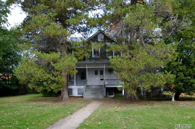 Inviting Front Porch Leads To This Vintage Village Home, Circa 1898! Lg Ef, Parlor, Lr W/Pocket Doors To Fdr, Eik, Den, Full Bath. 2nd Floor: Mstr W/2 Dressing Rms, 3 Addt Bdrms, Full Bath. Walk Up Attic. Full English Style Basement, Part Finished, Utilities, Mechanics, Laundry & Ose. A Must See!