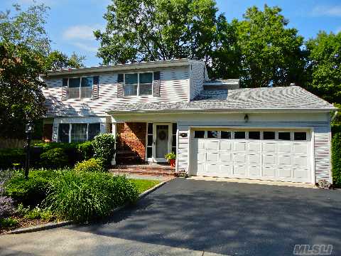 Beautifull Updated And Privately Located Off Berry Hill Rd In A Court.This North Syosset Bright And Oversized Colonial Boasts Wood Floors Through Out,All New Windows, Heating System. Backyard Is Private With Deck And Patio With Plenty Of Room For A Pool. Walking Distance To Town And Lirr. Must See!