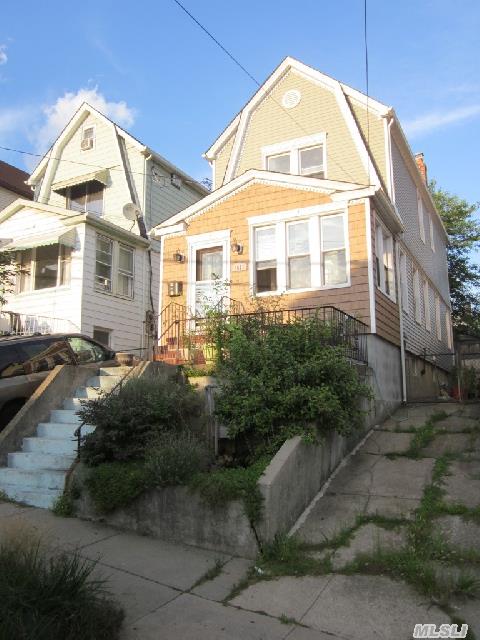 Rustic Gem Detached Colonial With Many Gracefully Restored Details. New Roof,  New Siding,  Newer Windows,  Private Driveway,  3 Brs,  1 Bath,  Lots Of Natural Sunlight - Front Patio,  Sun Room - Fish Pond In Front Garden. A Commuter's Dream