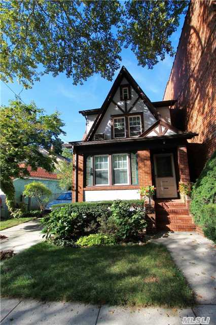 A Gem In Briarwood This Is A Beautiful 3 Bedrooms 1.5 Bath Detached Tudor House In The Heart Of Briarwood, Original Features Such As Parquet Floors, Stained Glass Windows, French Doors, Original Light Fixtures Living Room, Formal Dining Room And Eik With Pantry Partially Finished Windowed Basement And Full Height Attic W/Windows Landscaped Front And Back Yard.