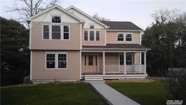 Brand New Construction Is Ready For Buyer To Pick The Finishes For Kitchen And 2 Full Baths! Prime Bayville -- High End Of Town -- Not In Flood Zone. All Info Should Be Independently Verified Including Taxes.