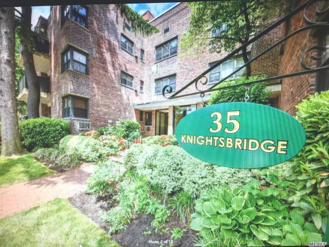 Sunny Beautifully Renovated One Large 1 Bedroom / Renovated Lobby , Desirable Co-Op W/ Park-Like Courtyard & Gym Apt. Featured An Open Layout W/ Redone Kitchen Stainless Steel Appliances & Granite Counter To & Island Zoned For  Great Neck South School . Walk Lirr And Town .Enjoy Park Amenities With Pool And Lazy River