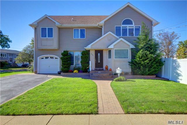 Beautiful Colonial In Wantagh School District. Blue Ribbon Elementary School. Ready To Move In! No Need To Change Anything! Perfect Master Bedroom With A Water View Balcony, And Attached Nursery, Or Gym, Or Office, Your Choice! Corner Property With Amazing Space. Don&rsquo;t Pass This One Up!