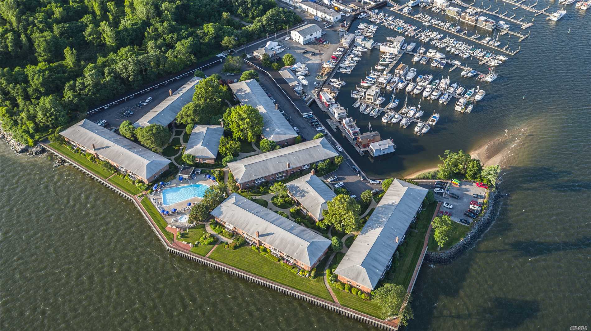 Water Views Abound At Manhasset Isle&rsquo;s 1 Toms Point. Recently Renovated 2 Bedroom, 2 Bath Unit With Breathtaking Direct Views Of The Community Pool, Manhasset Bay, And Community Courtyard. A True Gem In The Heart Of Port Washington! Unit Is In Building #5 Unit 10-I.