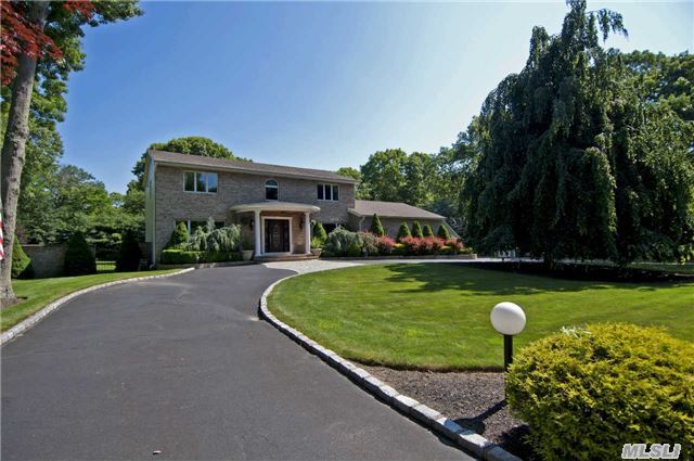 A Grand Colonial In Incredible Condition On A Very Private Acre In East Islip Just Steps From The Park! A Chefs Kitchen, Proper Master Suite, Formal And Casual Living Areas And Full Finished Basement Inside. An Expansive Outdoor Entertaining Space Divides The Tremendous And Private Yard: 20X50 Inground Pool On One Side, Soccer Field On The Other!