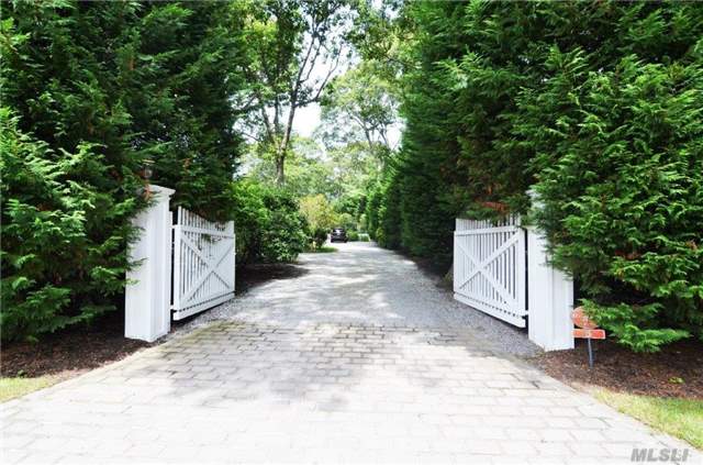 Sprawling Ranch Pristine & Totally Private, South Of Highway W/ Park Like Grounds. Huge Open Floor Plan W/ Large Living Rm. & Grand Fireplace, Chefs Kitchen, Dining Area & An Open Light Filled Family Room. Heated Gunite Pool Surrounded By Lush Landscaping & A Beautiful Pergola Terrace. Rm For A Tennis, Low Taxes & Quogue Beach Rights. Row To Stone Creek.
