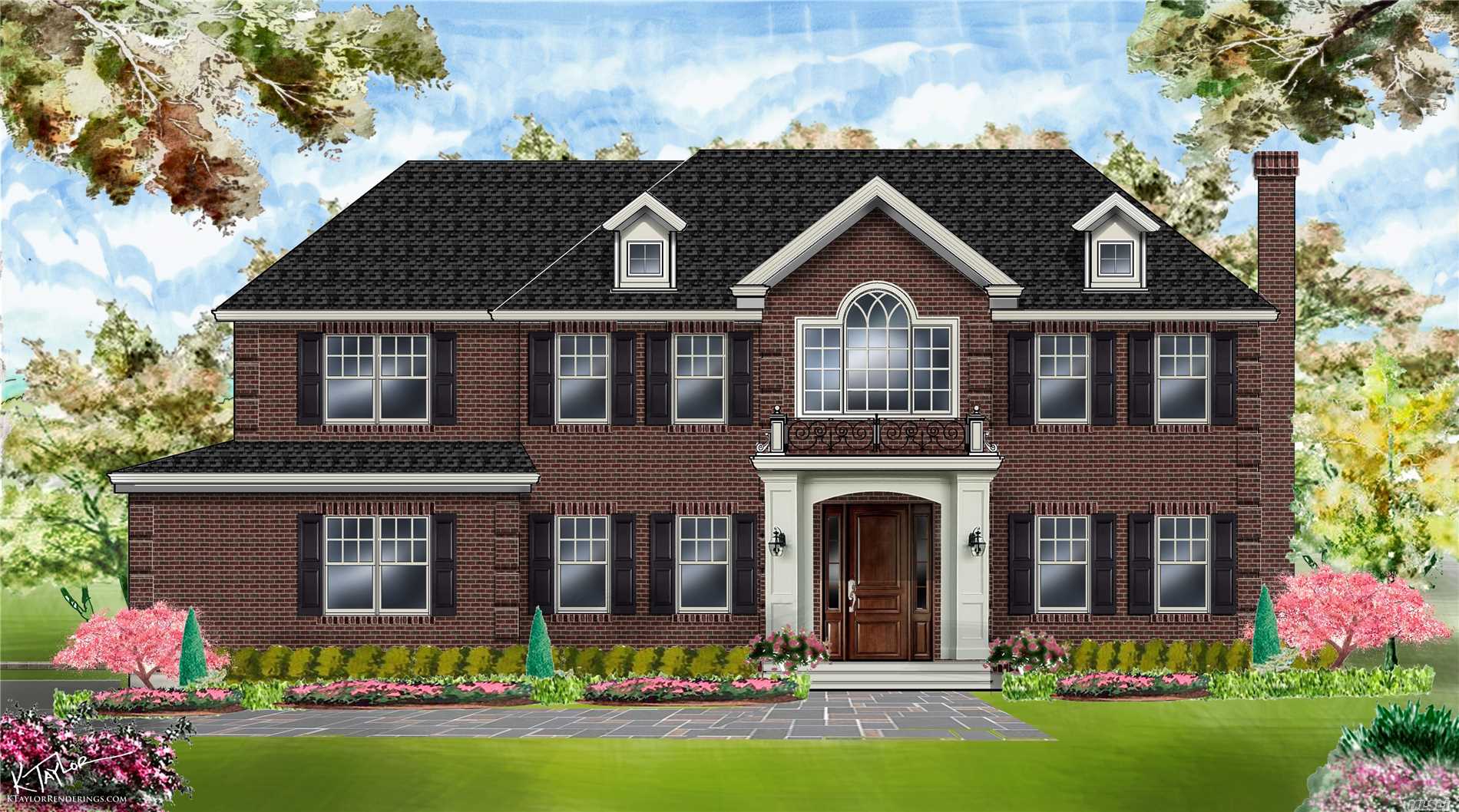 Newly Constructed Grand & Stately 6 bedroom, 6.5 bath Brick Center Hall Colonial offering 4540 sq ft of luxury plus 2000 sq ft finished lower level. Opportunity to work with builder now to make selections on interior finishes with late summer completion. Radiant heated baths. The choices are endless to create your dream home.  All on .34 acre in the heart of Strathmore. Walking distance to Americana shopping & restaurants .