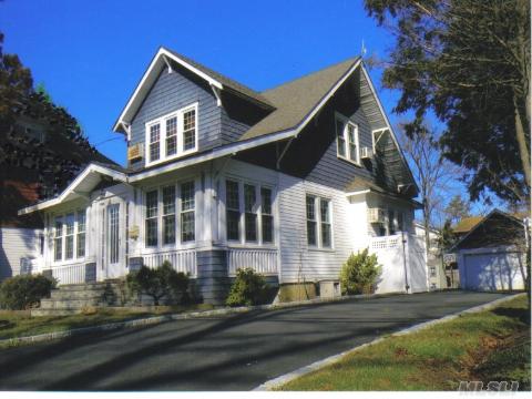 Magnificent, Spacious & Renovated 1930'S Colonial. All The Elegance Of Yesteryear But Totally Updated For Today's Modern Living. Victorian Style Appointments Abound. Walk To Town & L.I.R.R. A Truly Exceptional Home.--Front Porch-26'X9', L.R.-26'X14', Formal D.R.-15'X15', Eik-15'X11'7.