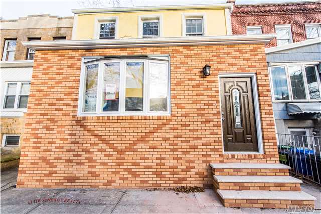 Fully Renovated 1 Family Brick Detached House In The Heart Of Glendale. Bring All Potential Buyers. Motivated Owner...New Customize Two Full Bathroom And An Exclusive High End Kitchen,  Beautiful Deck In The Backyard.