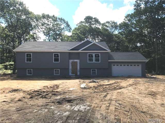 New Construction Over 1400 Sq. Ft. Raised- Ranch W/ 2 Car Garage On 3/4 Acre Lot. This Is The Only One In The Area To Offer This. Gourmet Kit W/ Granite Counter Tops And S.S. Appliances. Hard Wood Floors, Cac. Upgrades Available. Still Time To Pick Colors.