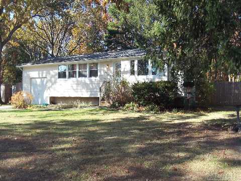 This Is A Pristine Expanded Ranch  On Park Like Half Acre Situated Deep Inside A Quiet Tree Lined Community. Located In Top Rated Three Village School District This Home Has Been Totally Renovated 5 Bds With Vaulted Ceilings A Master Bedroom With Private Full Bath W/I/C, Ise/Ose Entrance Into Full Basement,Large Back Yard Rears To Park!