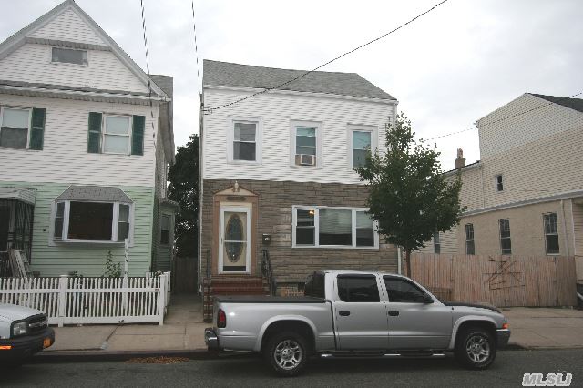 Detached One Family Home Features Three Bedrooms,  Two Baths, Living Room,  Dining Room,  Kitchen With Sliders To Backyard,  And A Full Basement. Move-In Condition.