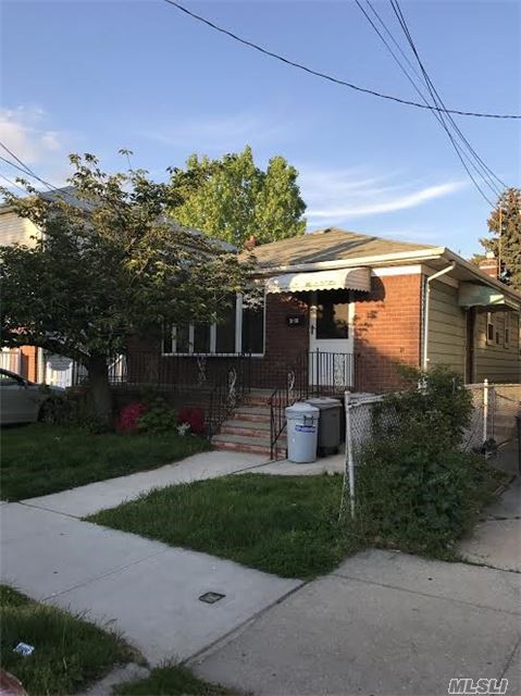 Detached One Family Home On A 37.42 X 95 Lot Zoned R4A, Currently Improved With A Single Family Home 24X42. Can Build A Two Family Home Approx, 3, 200 Sq.Ft, Best Area In College Point, Near All. Great Neighborhood.