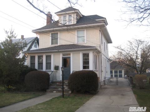 Classic 1922 Builder's Home. Amazing Woodwork (Moldings/Flooring),  Updated Roof,  Chimney,  Appliances. Large Property With Bi-Level Deck,  2 Car Gar,  Walk To Train,  Zagat Rated Rest,  Quality Craftsmanship That Is Not Easily Reproduced Today. Must See To Appreciate.