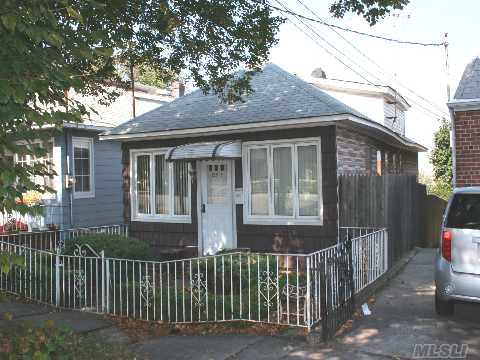 Two Bedroom Bungalow On 25 X 100 Lot Zoned R3A. Possible Conversion To A Two Family Or Expansion. (Check With Local Zoning).