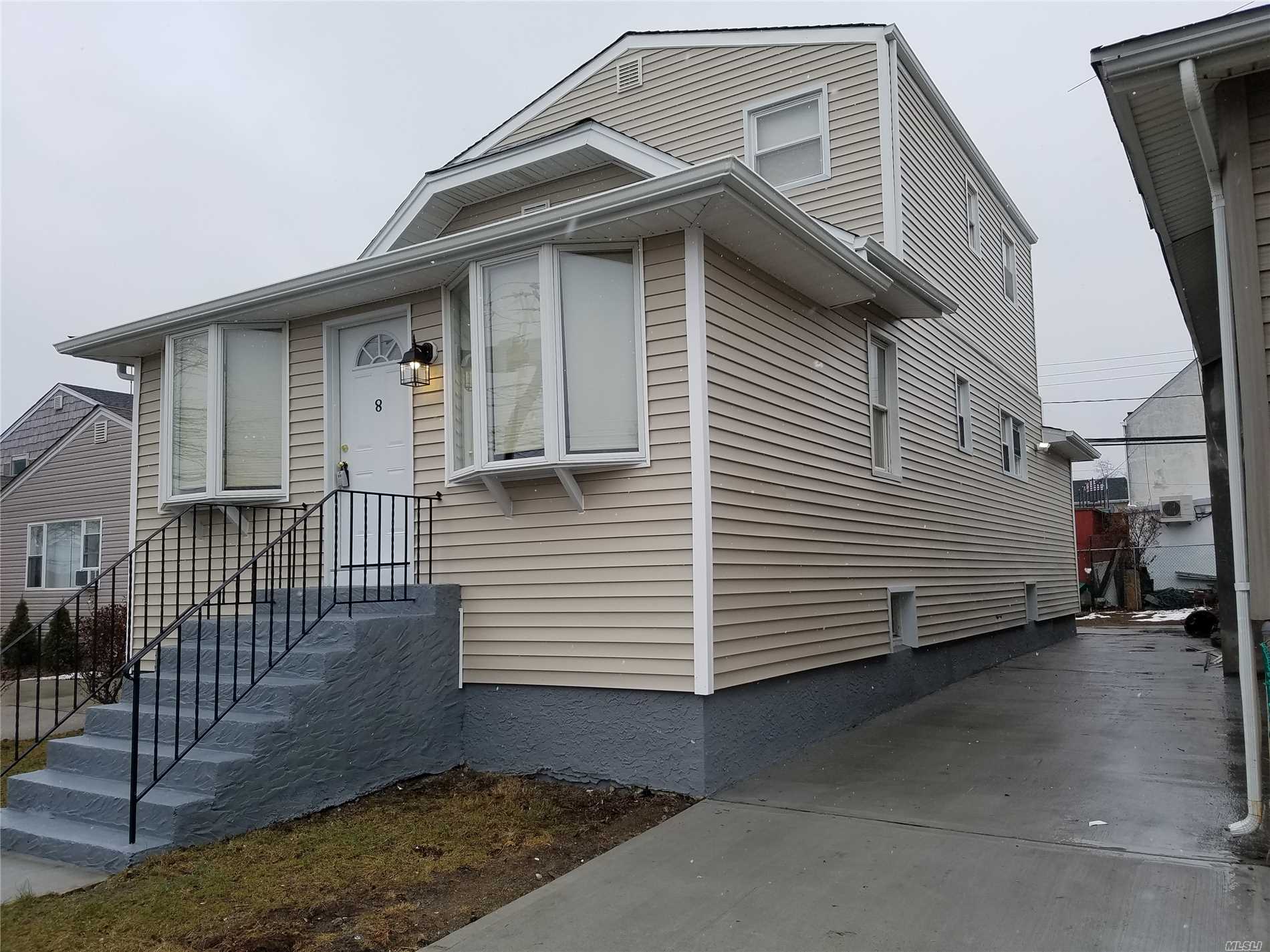 Totally Renovated 3 Bedrooms, 2 Full Bathrooms Colonial, All New Stanley Steel Appliances, Walking Distance To Train Station, Low Taxes, Great Location