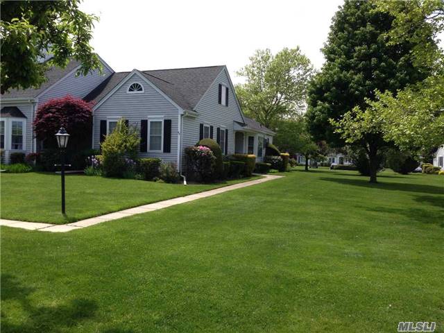 Gorgeous End Unit, Light, Bright & Airy! This Immaculate 2 Bedroom, 2 Bath Condo Features High Vaulted Ceilings, Eat In Kitchen, Formal Dining Room, This Is The Ideal Place To Retire. Magnificent Location In The Heart Of Southold, Just A Stroll Away From Town!