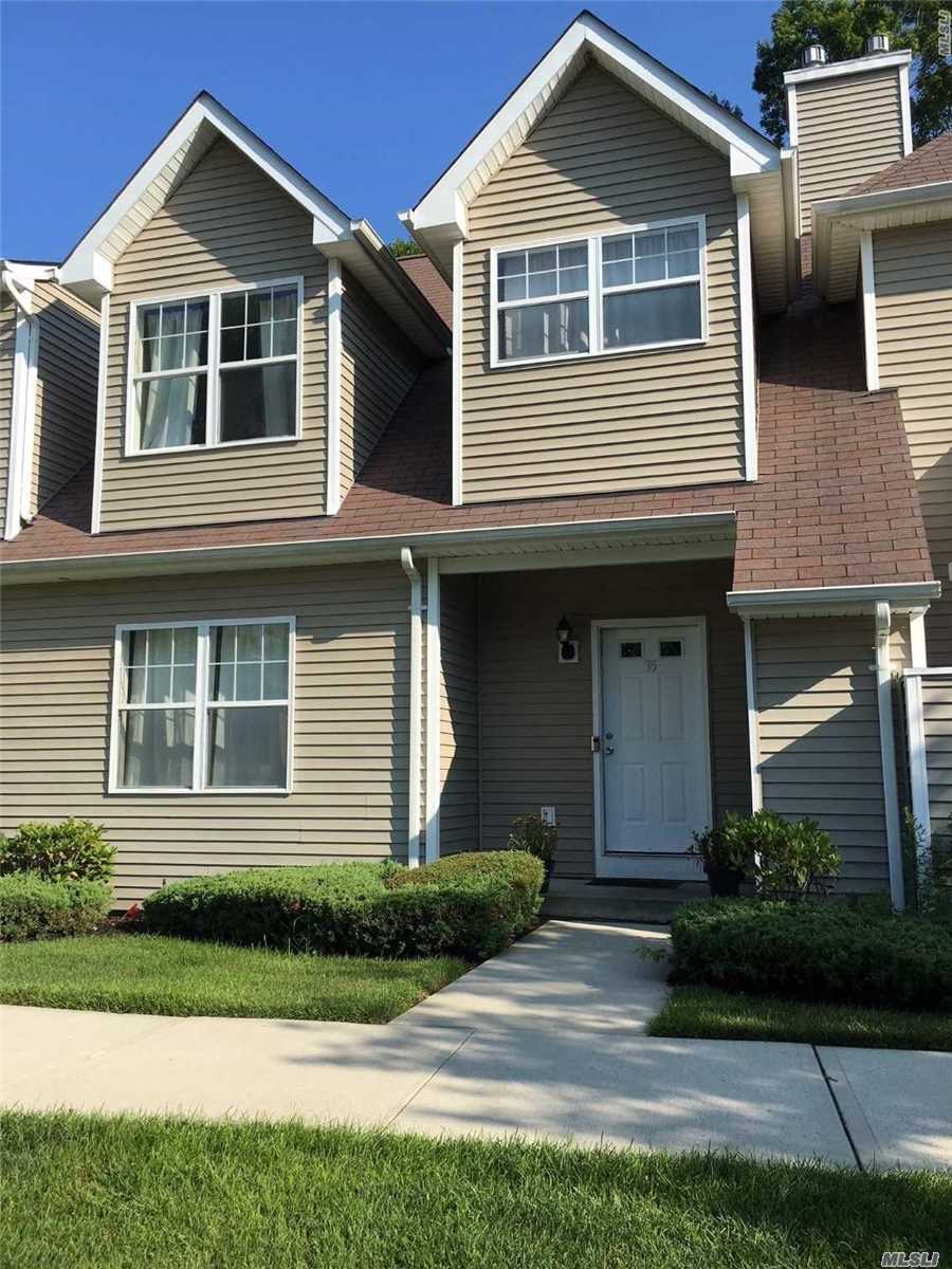 Beautiful Spacious Two Story Condo With Large Master Suite, New Washer/Dryer, New Fridge And Dishwasher. Huge Finished Basement. Large Kitchen Open To Living Room. Office On First Floor. Vaulted Ceilings, Slider To Back Terrace And Storage Shed.