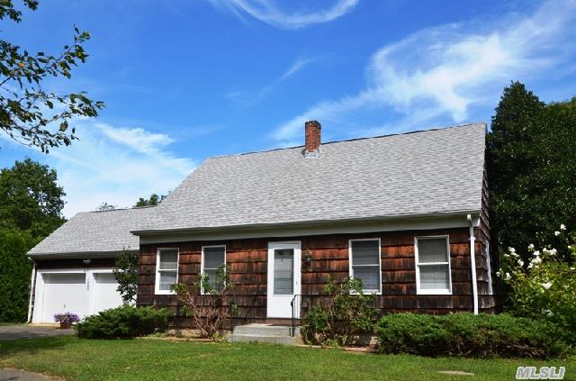 Lovely 3 Bedroom 2 Bath Cape On A Private Acre. Move In Condition,  A Great Value. Close To Village,  1 Mile To Kenney's Beach & 1.5 To Founder's Beach. Taxes Are On Assessor's List For Review,  Will Be Reduced In The Spring. A Must See!
