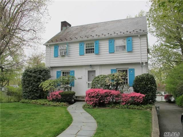 Charming Brick C/H Colonial, Formal Lr With Fireplace, Formal Dr, Eik, Wonderful Hardwood Floors, Inviting Porch, Gas Heat. Conveniently Located Near To Baker Elementary School. Nice Backyard.