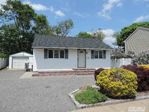 Mint Expanded Ranch With 3 Bedrooms,  2 Full Baths,  Masterbedroom Suite,  Updated Kitchen,  Baths & Windows,  Hardwood Floors,  Brick Front Porch,  Inground Sprinklers,  Lots Of Closet Space & A Nice Quiet Backyard.  Oil Tank Outside,  3 Year Old Roof & 5 Year Old Boiler.