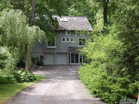 Luxurious Living In This Historic 1900'S Converted Barn With So Many Special Features We Can't List Them All Beautiful Great Room With Original Barn Beams And Magnificent Fireplace, Smartly Designed Granite Kitchen, Ig Pool, 2 Slate Patios, Beach & Mooring Rights, Cold Spring Harbor School Dist. And Much More.   