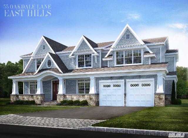 Brilliant New Construction In East Hills. Features 6 Brs,  4.5 Bths,  Mid-Block Location. This Southampton Style Colonial Incorporates All The Amenities,  Architectural Details & Craftsmanship Reflective Of A Recognized Builder. Custom Mill-Work,  State Of The Art Kitchen And Luxury Baths. Set On Approx 1/3 Acre Close To Renowned East Hills Park,  Pool & Tennis.