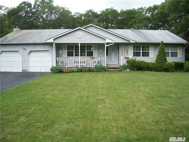 Larger Than It Looks, 3 Bedroom Expanded Ranch - Large Rooms. 15 Years Young. Cac, Igs, Full Basement W/Ose, 2 Car Garage Is Heated & Has Ac. Vaulted Ceilings, 200 Amp Service. 6 Ft Soaker Tub In Master Bath, Additional 60 Amp Panel In Garage - Shy 1 Acre - Come See For Yourself. Taxes W/Star $10, 787.Handicap Main Bath And Bedroom With Wide Doorways.Stable Bars In 2 Showers