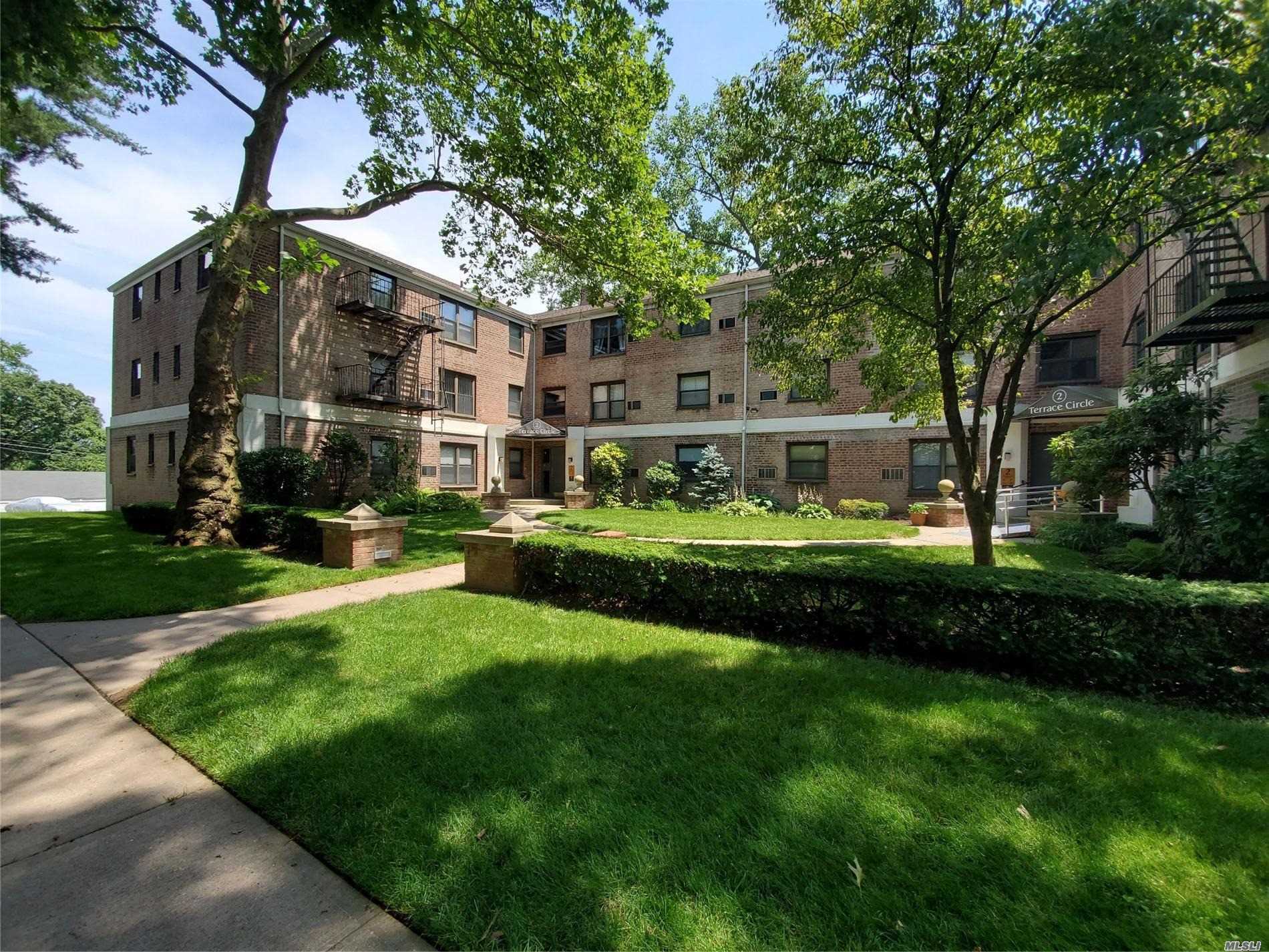 Back on Market ! Bright, East facing 2 Bedroom in Prime Location. Great Neck Terrace offers an Olympic Size Pool, Security Patrol, Playground, and a Dog run. Great Neck South Schools. Close to Northern Blvd, Buses, Supermarket, and Shops. Minutes to LIRR.