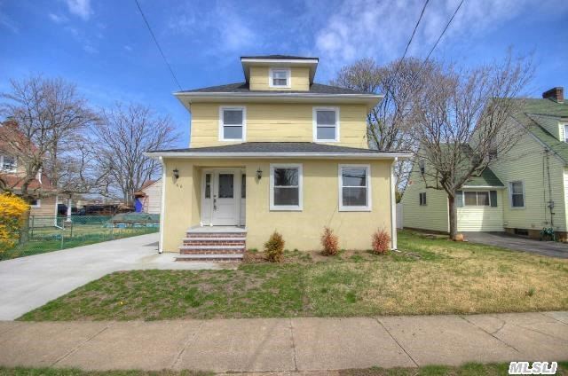 Great Location Near Markets & Lirr. 3/4.Bedroom 2.5 Bath Full Basement W/Ose. Brand New Kitchen W/ Granite Countertops, New Baths, Hard Wood Floors, New Roof, New Siding, New Windows, So Much To List!